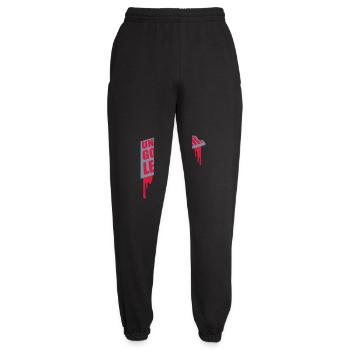 Uncle Godfather Legend Zitat - Unisex Jogginghose - Schwarz - Vorne - AI Model Female 172 light (172cm)
