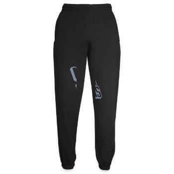 Shit happens stay relaxed - Unisex Joggers - black - Front - AI Model Female 172 light (172cm)
