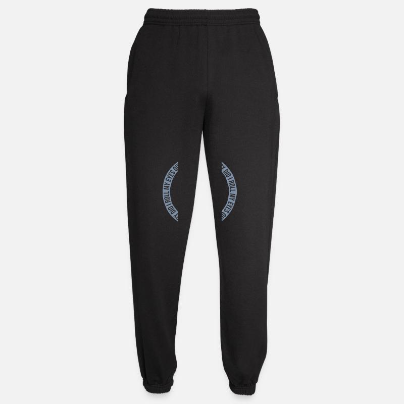 Roll My Eyes Out - Unisex Joggers - black