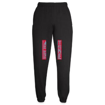 What Winners Look Like - Unisex Joggers - black - Front - AI Model Female 172 light (172cm)