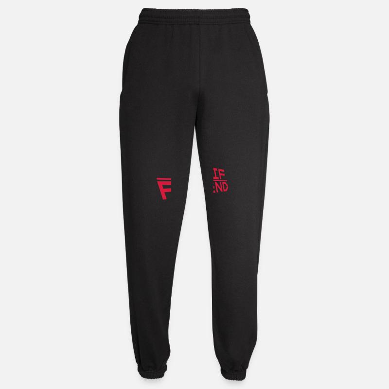 Be different Logo Design - Unisex Joggers - black