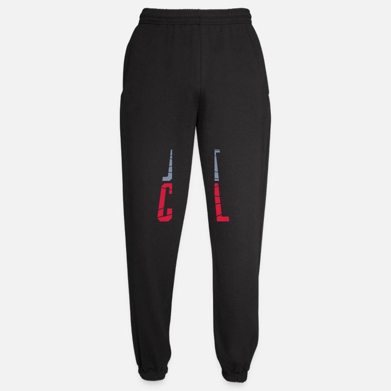 Just Chill Text Logo - Pantalon de jogging unisexe - noir