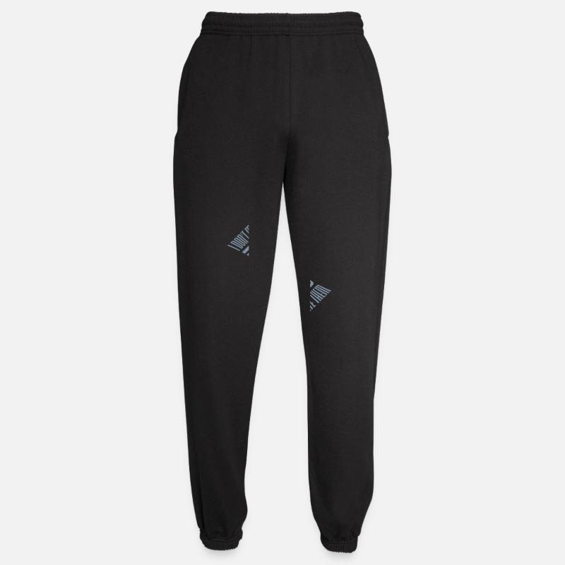 Date Mistakes Zitat Logo - Unisex Jogginghose - Schwarz
