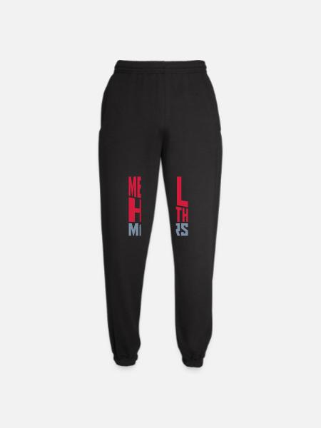 mental health matters quote - Unisex Joggers - black