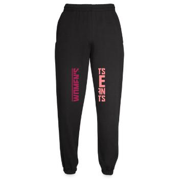womens rights Feminist Zitat - Unisex Jogginghose - Schwarz - Vorne - AI Model Female 172 light (172cm)