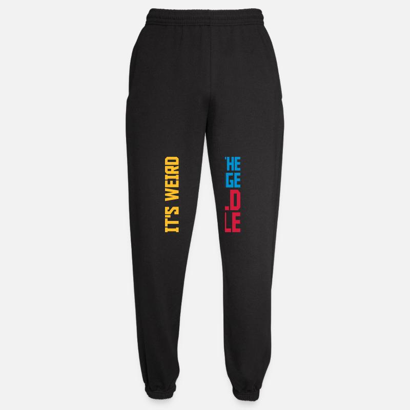 being old people age - Unisex Joggers - black