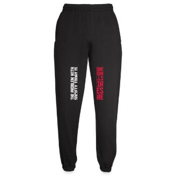 boissons de crânes ennemis - Pantalon de jogging unisexe - noir - Devant - AI Model Female 172 light (172cm)