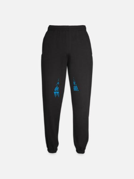 my face definitely will - Unisex Joggers - black