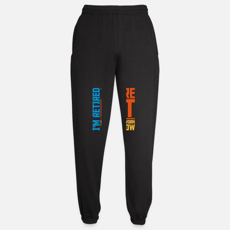 Amusez-vous au travail - Pantalon de jogging unisexe - noir