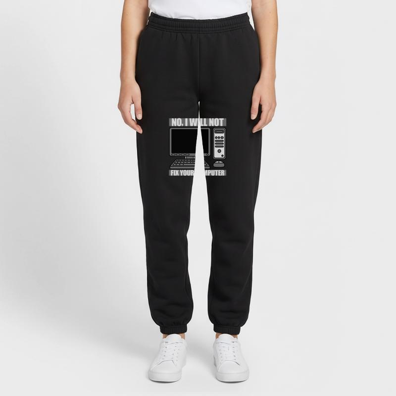 not fix your computer Unisex Jogginghose