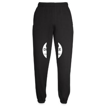 you disagree with me - Unisex Joggers - black - Front - AI Model Female 172 light (172cm)