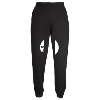 Mond Klippe Stehendes Pferd - Unisex Jogginghose - Schwarz - Vorne - AI Model Female 172 light (172cm)