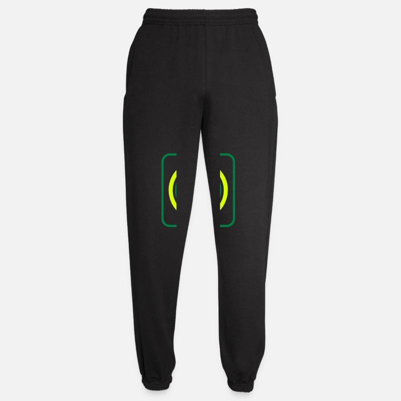 steckdose icon symbol - Unisex Jogginghose - Schwarz