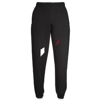 Katzen Klauen Pfote Tatzen Kralle Kratzer Streifen - Unisex Jogginghose - Schwarz - Vorne - AI Model Female 172 light (172cm)
