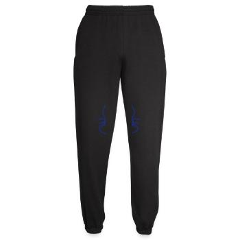 Böse Katze Zeigt Mittelfinger Beleidigung Hand Fun - Unisex Jogginghose - Schwarz - Vorne - AI Model Female 172 light (172cm)