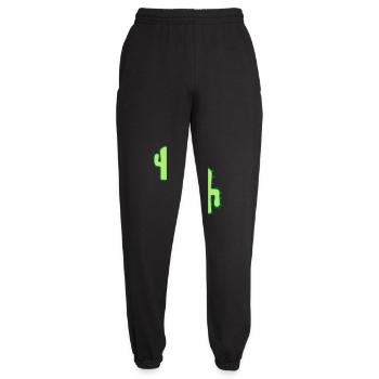 3 Plantes de cactus Épineux Cactus épineux Désert - Pantalon de jogging unisexe - noir - Devant - AI Model Female 172 light (172cm)