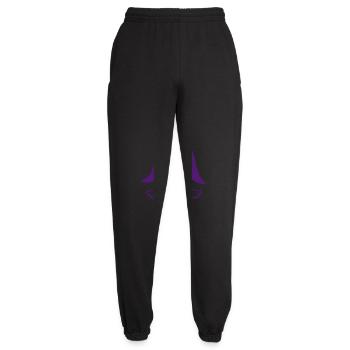Mignon pingouin antarctique pôle sud zoo animal oiseau cool - Pantalon de jogging unisexe - noir - Devant - AI Model Female 172 light (172cm)