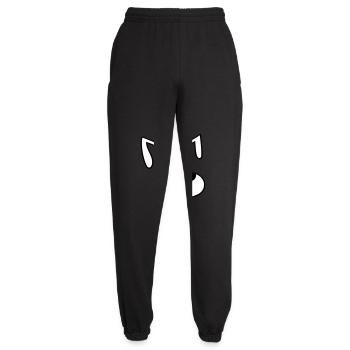 Hund Gesicht Kleiner Glücklicher Welpe Haustier - Unisex Jogginghose - Schwarz - Vorne - AI Model Female 172 light (172cm)