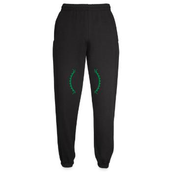 dad 25 - Unisex Joggers - black - Front - AI Model Female 172 light (172cm)