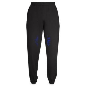 Oktopus Tintenfleck Tropfen Graffiti Spray Tinte - Unisex Jogginghose - Schwarz - Vorne - AI Model Female 172 light (172cm)