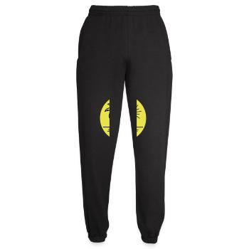 Island Palm Tree Symbol Holiday - Unisex Joggers - black - Front - AI Model Female 172 light (172cm)