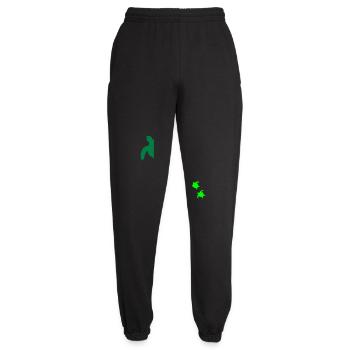 Water turtle family kids cute mom dad - Unisex Joggers - black - Front - AI Model Female 172 light (172cm)