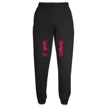 Shield Error 404 Warning - Unisex Joggers - black - Front - AI Model Female 172 light (172cm)