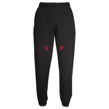being old people age - Unisex Jogginghose - Schwarz - Vorne - AI Model Female 172 light (172cm)