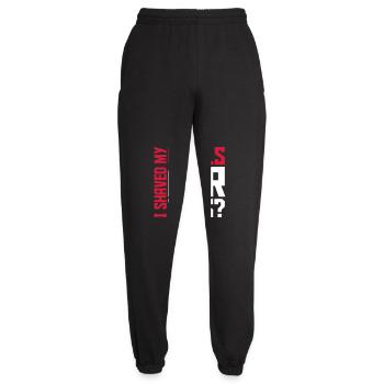 I shaved my balls - Unisex Joggers - black - Front - AI Model Female 172 light (172cm)