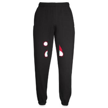 Ich glaube an den Weihnachtsmann - Unisex Jogginghose - Schwarz - Vorne - AI Model Female 172 light (172cm)