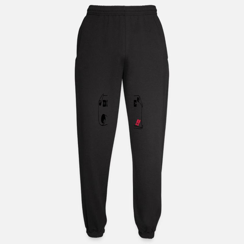 Der beste vater - Unisex Jogginghose - Schwarz