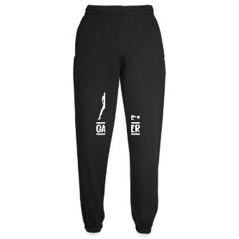 ehepaar game over 002 - Unisex Jogginghose - Schwarz - Vorne - AI Model Female 172 light (172cm)