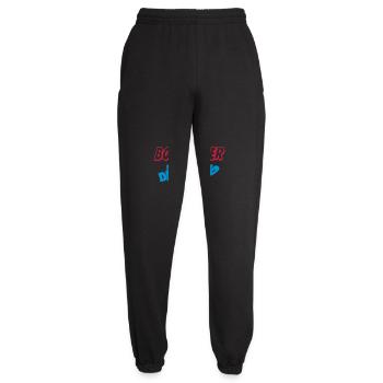 BOULANGER déglinguo !!! - Pantalon de jogging unisexe - noir - Devant - AI Model Female 172 light (172cm)