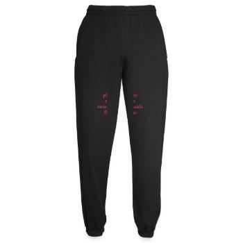 dance with fairies ride unicorn swim with mermaids - Unisex Jogginghose - Schwarz - Vorne - AI Model Female 172 light (172cm)