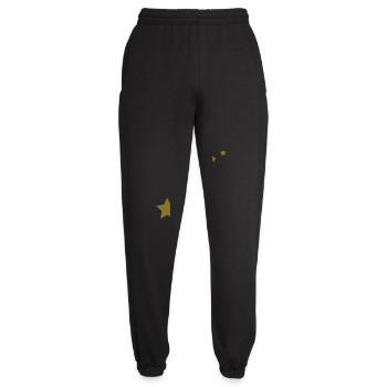 étoiles - Pantalon de jogging unisexe - noir - Devant - AI Model Female 172 light (172cm)