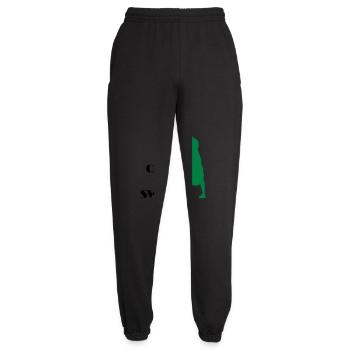 golf - Unisex Joggers - black - Front - AI Model Female 172 light (172cm)
