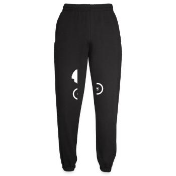 Biker - Unisex Jogginghose - Schwarz - Vorne - AI Model Female 172 light (172cm)