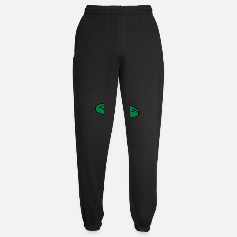 Cheeky Comic Frog Face - Unisex Jogginghose - Schwarz