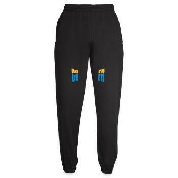 torwart goalkeeper torhueter halten fussball schie - Unisex Jogginghose - Schwarz - Vorne - AI Model Female 172 light (172cm)