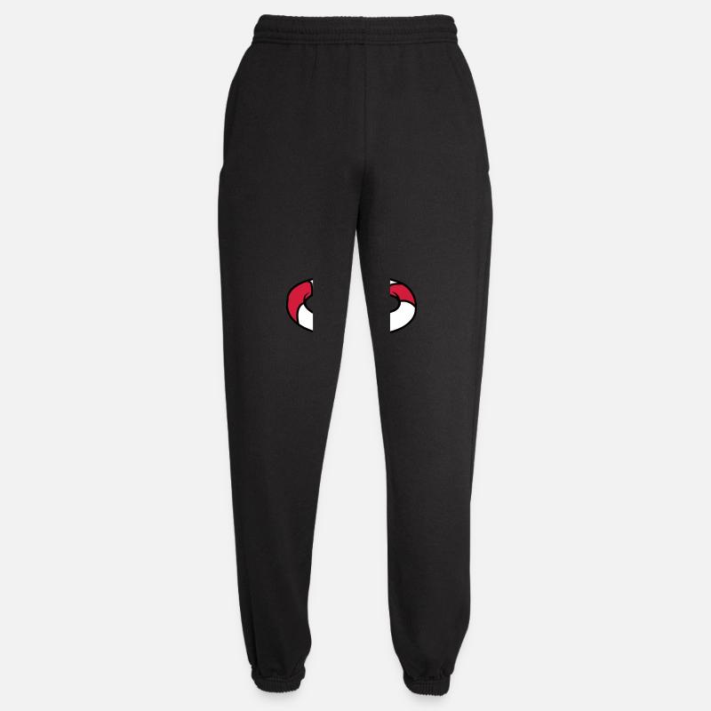 Lifebuoy Logo Design - Unisex Joggers - black