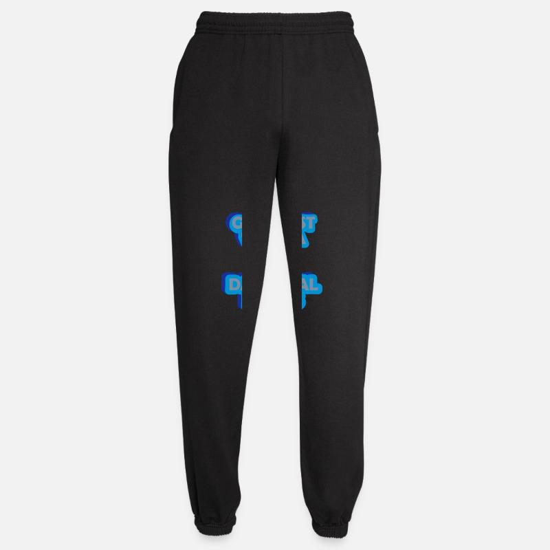 wanna have fundamental rights - Unisex Joggers - black