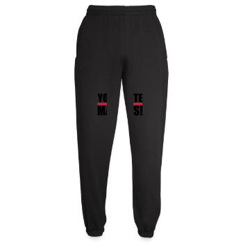 your vote matters Zitat - Unisex Jogginghose - Schwarz - Vorne - AI Model Female 172 light (172cm)