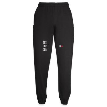 Tennis Doppelpartnerin - Unisex Jogginghose - Schwarz - Vorne - AI Model Female 172 light (172cm)