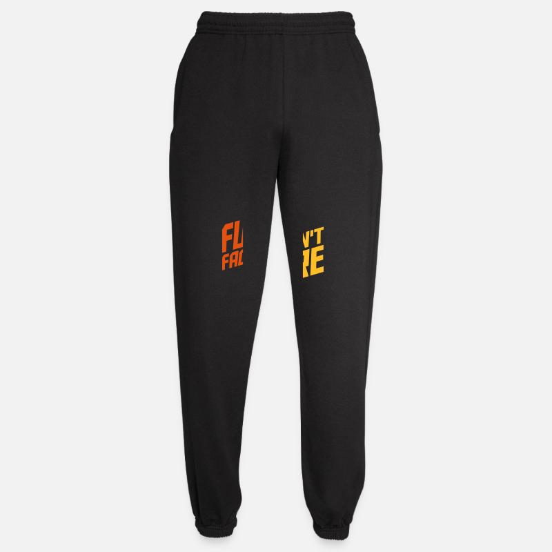 Je me fiche des faits - Pantalon de jogging unisexe - noir
