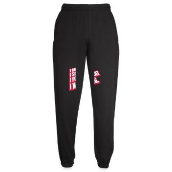 I came saw forget - Unisex Jogginghose - Schwarz - Vorne - AI Model Female 172 light (172cm)