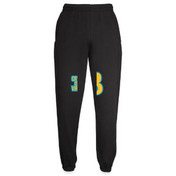 Crypto est pour les vierges - Pantalon de jogging unisexe - noir - Devant - AI Model Female 172 light (172cm)