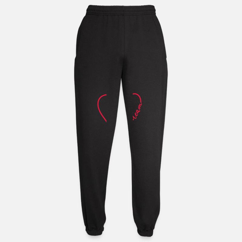 Heart Dream Team - Unisex Joggers - black