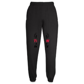 MEILLEUR TONTON - Pantalon de jogging unisexe - noir - Devant - AI Model Female 172 light (172cm)