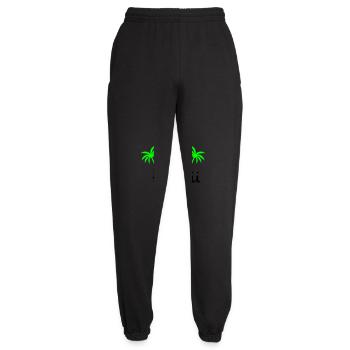 Hawaii - Unisex Joggers - black - Front - AI Model Female 172 light (172cm)