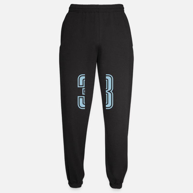 33 - Pantalon de jogging unisexe - noir